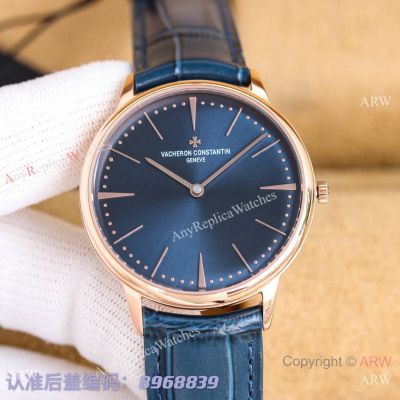 Swiss Quality Replica Vacheron Constantin Patrimony Citizen 81180 Blue Dial